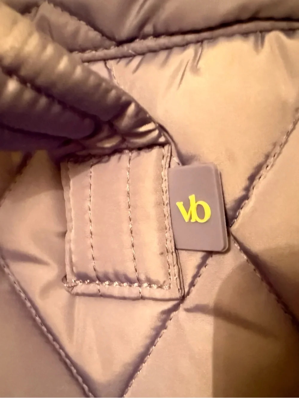 Vera Bradley Quilted Periwinkle Tote